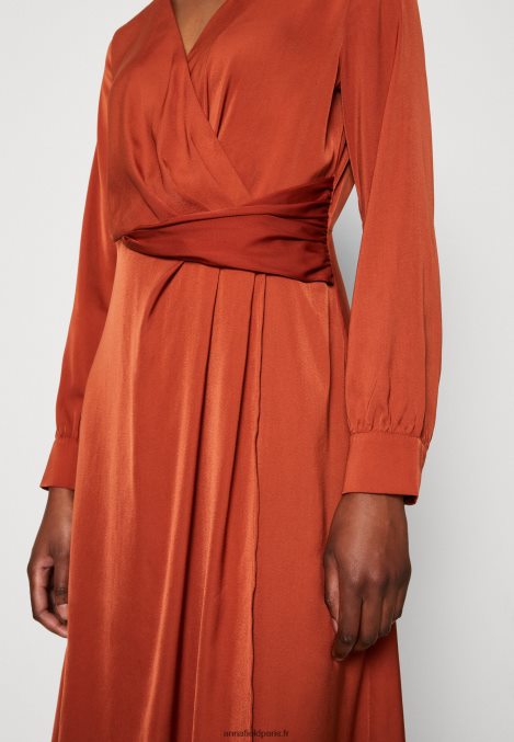 femmes robe de cocktail robe de soirée marron 006BT54 Anna Field - Image 6