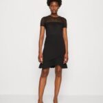 femmes robe de cocktail robe de soirée noir 006BT60 Anna Field