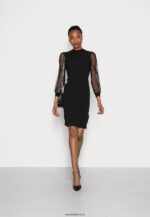 femmes robe de cocktail robe de soirée noir 006BT70 Anna Field - Image 2