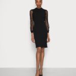 femmes robe de cocktail robe de soirée noir 006BT70 Anna Field