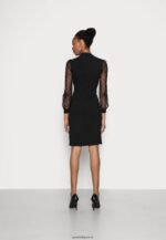 femmes robe de cocktail robe de soirée noir 006BT70 Anna Field - Image 3