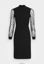 femmes robe de cocktail robe de soirée noir 006BT70 Anna Field - Image 4