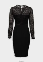 femmes robe de cocktail robe de soirée noir 006BT72 Anna Field - Image 2