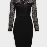 femmes robe de cocktail robe de soirée noir 006BT72 Anna Field