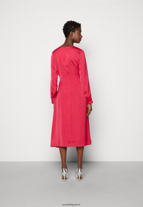 femmes robe de cocktail robe de soirée rouge 006BT32 Anna Field - Image 3