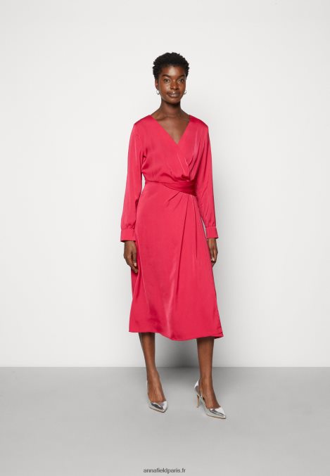 femmes robe de cocktail robe de soirée rouge 006BT32 Anna Field - Image 1