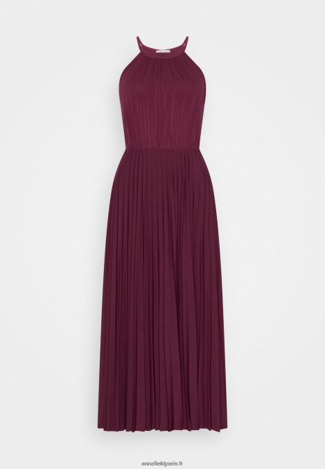 femmes robe de cocktail robe de soirée rouge foncé 006BT65 Anna Field - Image 5