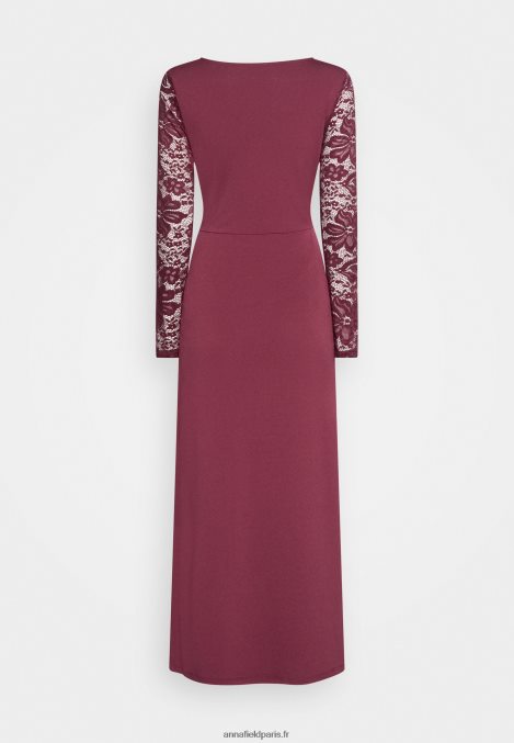 femmes robe de cocktail robe de soirée violet 006BT35 Anna Field - Image 2