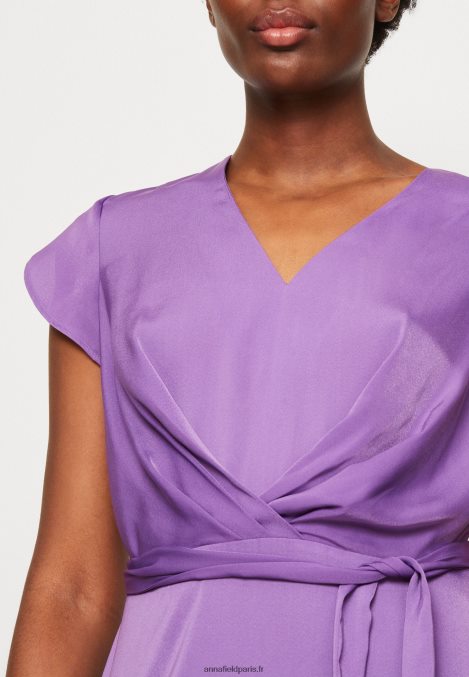 femmes robe de cocktail robe de soirée violet 006BT49 Anna Field - Image 6