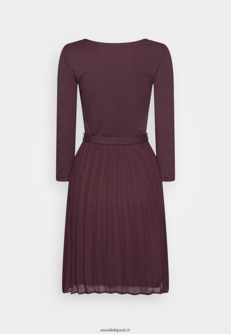 femmes robe de cocktail robe de soirée violet 006BT53 Anna Field - Image 2