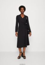 femmes robe de jour noire 006BT21 Anna Field - Image 2