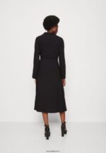 femmes robe de jour noire 006BT21 Anna Field - Image 3