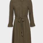 femmes robe de jour olive 006BT20 Anna Field