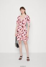 femmes robe de jour rose 006BT30 Anna Field - Image 2