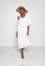 femmes robe de plage v devant robe maxi weiss 006BT222 Anna Field - Image 2