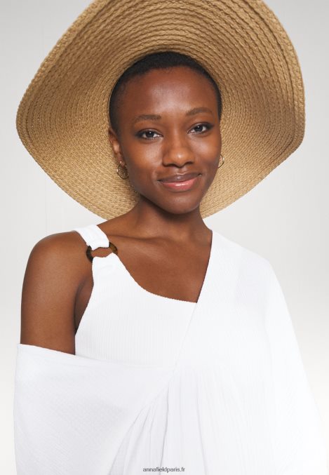 femmes robe de plage v devant robe maxi weiss 006BT222 Anna Field - Image 4
