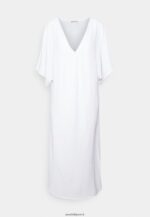 femmes robe de plage v devant robe maxi weiss 006BT222 Anna Field - Image 5