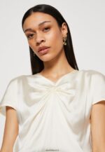 femmes robe droite blanc cassé/noir 006BT195 Anna Field - Image 6
