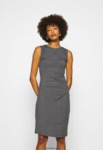 femmes robe droite gris chiné 006BT94 Anna Field