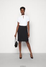 femmes robe droite noir/blanc 006BT200 Anna Field - Image 2