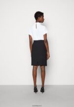 femmes robe droite noir/blanc 006BT200 Anna Field - Image 3