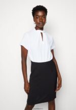 femmes robe droite noir/blanc 006BT200 Anna Field - Image 4