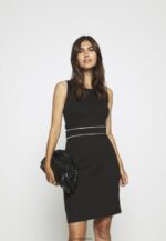 femmes robe droite noir/blanc 006BT95 Anna Field - Image 4