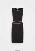 femmes robe droite noir/blanc 006BT95 Anna Field - Image 5