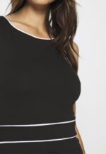 femmes robe droite noir/blanc 006BT95 Anna Field - Image 7