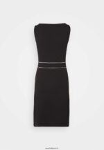 femmes robe droite noir/blanc 006BT95 Anna Field - Image 8