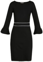 femmes robe droite noir/blanc 006BT98 Anna Field - Image 4