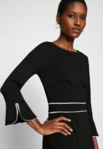 femmes robe droite noir/blanc 006BT98 Anna Field - Image 5