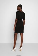 femmes robe droite noire 006BT100 Anna Field - Image 3