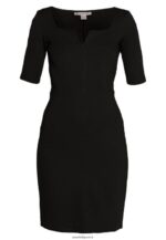 femmes robe droite noire 006BT100 Anna Field - Image 4