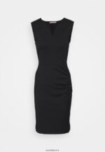femmes robe droite noire 006BT111 Anna Field - Image 5