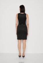 femmes robe droite noire 006BT211 Anna Field - Image 3