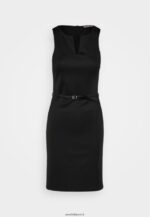 femmes robe droite noire 006BT211 Anna Field - Image 5
