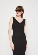femmes robe droite noire 006BT57 Anna Field - Image 4