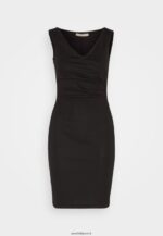 femmes robe droite noire 006BT57 Anna Field - Image 5