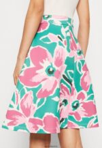 femmes robe en jean blanc/vert/rose 006BT68 Anna Field - Image 6