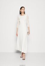 femmes robe en jersey blanc 006BT75 Anna Field - Image 2