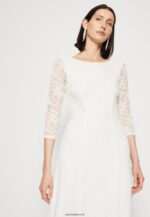femmes robe en jersey blanc 006BT75 Anna Field - Image 4
