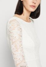 femmes robe en jersey blanc 006BT75 Anna Field - Image 6