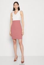 femmes robe en jersey blanc/rose 006BT36 Anna Field - Image 4