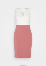 femmes robe en jersey blanc/rose 006BT36 Anna Field - Image 5