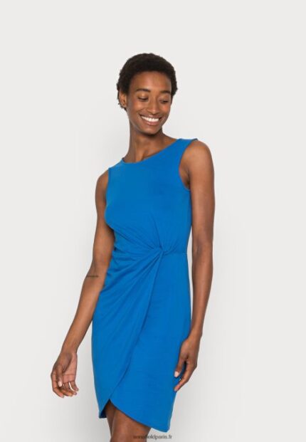 femmes robe en jersey bleu 006BT126 Anna Field