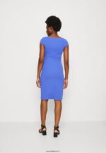 femmes robe en jersey bleu 006BT132 Anna Field - Image 3