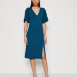 femmes robe en jersey bleu 006BT147 Anna Field