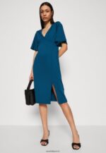femmes robe en jersey bleu 006BT147 Anna Field - Image 4