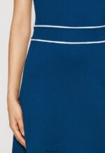 femmes robe en jersey bleu/blanc 006BT124 Anna Field - Image 6